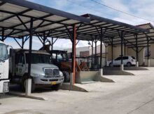 Terminal para maquinaria, buses y camperos del municipio.