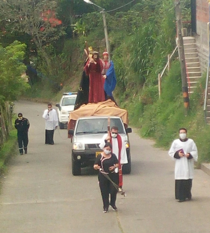 Viacrucis en La Merced