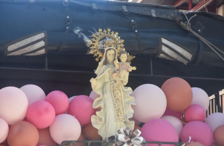 Celebraron la fiesta de la Virgen del Carmen